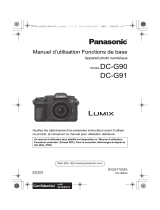 Panasonic DCG91EG Mode d'emploi
