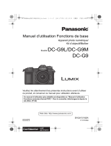Panasonic DC G9 Manuel utilisateur