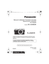 Panasonic DCGX800KEG Manuel utilisateur