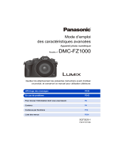 Panasonic DMCFZ1000EF Le manuel du propriétaire