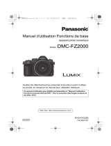Panasonic DMCFZ2000EG Mode d'emploi