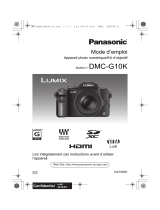Panasonic DMCG10KEG Mode d'emploi