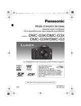 Panasonic DMCG3XEG Guide de démarrage rapide