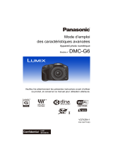 Panasonic DMCG6EF Mode d'emploi