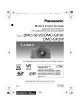 Panasonic DMCGF2KEG Guide de démarrage rapide