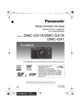 Panasonic DMCGX1KEG Mode d'emploi