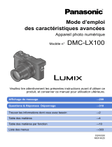 Panasonic DMCLX100EG Le manuel du propriétaire