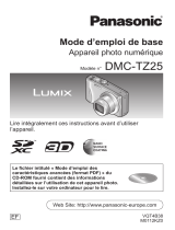 Panasonic DMC TZ25 Le manuel du propriétaire