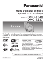 Panasonic DMC TZ37 Mode d'emploi