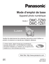 Panasonic DMC TZ61 Mode d'emploi