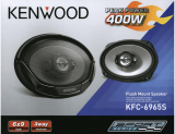 Kenwood Speaker KFC6965S Manuel utilisateur