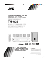 JVC Home Theater System TH-A35 Manuel utilisateur