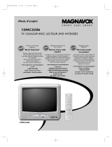 Magnavox TV DVD Combo 13MC3206 Manuel utilisateur