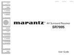 Marantz Home Theater System SR7005 Manuel utilisateur