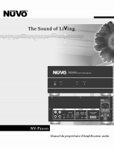 Nuvo Stereo Amplifier NV-P2100 Manuel utilisateur