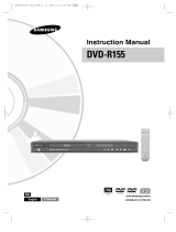 Samsung DVD Recorder DVD-R155 Manuel utilisateur