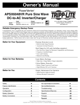 Tripp Lite Welding System APSX6048VR Manuel utilisateur