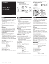 Sony SS-X30ED Mode d'emploi