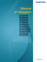 Samsung S22E650D Manuel utilisateur