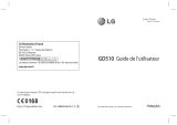 LG GD510.AMTABK Manuel utilisateur