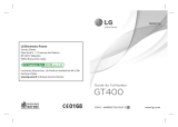 LG Série GT400.AVDFSN Manuel utilisateur