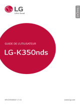 LG LGK350NDS.APLSKU Manuel utilisateur