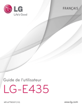 LG LGE435.ASEAWH Manuel utilisateur