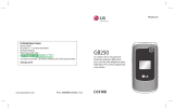 LG Série LG GB250 Manuel utilisateur