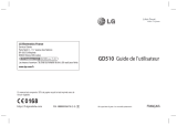 LG GD510.AGBRSV Manuel utilisateur
