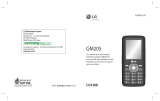 LG GM205.AGBRBK Manuel utilisateur