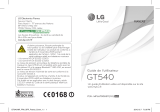 LG GT540.AINDWP Manuel utilisateur
