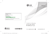 LG Série KM570.APRTBL Manuel utilisateur