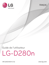 LG LGD280N.APOLBK Manuel utilisateur
