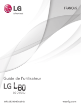 LG LGD373EU.AFRABK Manuel utilisateur
