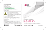 LG LGP990.AVDRDW Manuel utilisateur