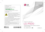 LG LGP500.AVDHBK Manuel utilisateur