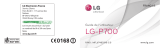 LG LGP700.ACZEBK Manuel utilisateur