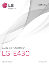LG LGE430.APOLBK Manuel utilisateur
