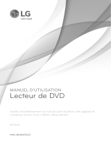 LG DP132H Lecteur DVD Port USB Manuel utilisateur