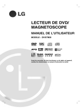 LG DVX7900 Le manuel du propriétaire