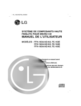 LG FFH-165AD Le manuel du propriétaire