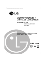 LG XC102-D0U Le manuel du propriétaire