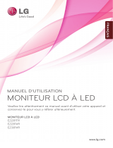 LG LG E2281VR-BN Manuel utilisateur