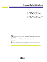 LG L1530SSNT Le manuel du propriétaire