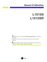 LG L1515S Le manuel du propriétaire