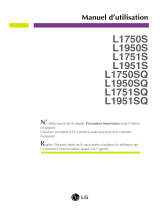 LG L1750S-SN Le manuel du propriétaire