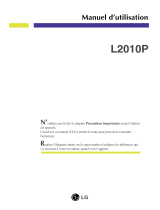 LG L2010P Le manuel du propriétaire