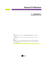 LG L206WU-PF Le manuel du propriétaire