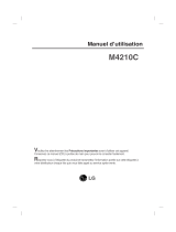 LG M4210C-BAF Le manuel du propriétaire