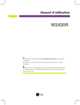 LG LG W2420R-BN Le manuel du propriétaire